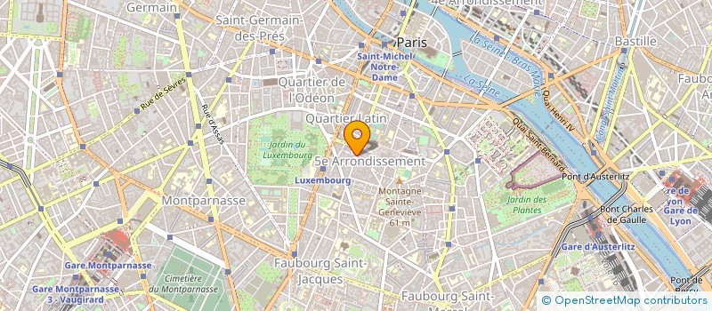 localisation de l'entreprise MILLE ET UN PAINS SARL à PARIS
