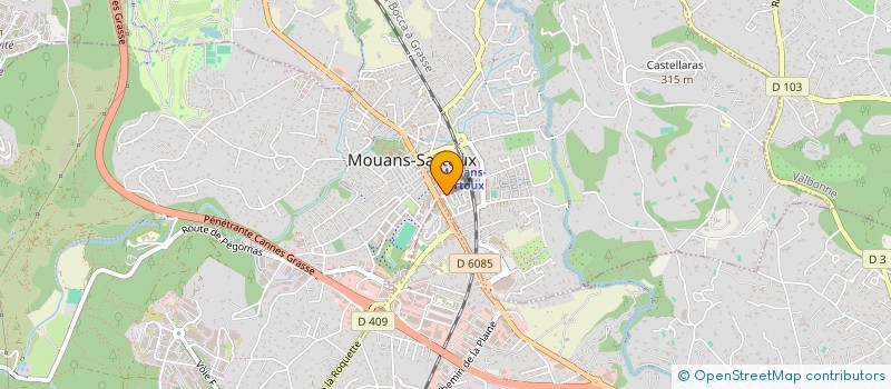 localisation de l'entreprise MILLE ET UN SERVICES  MOUANS-SARTOUX