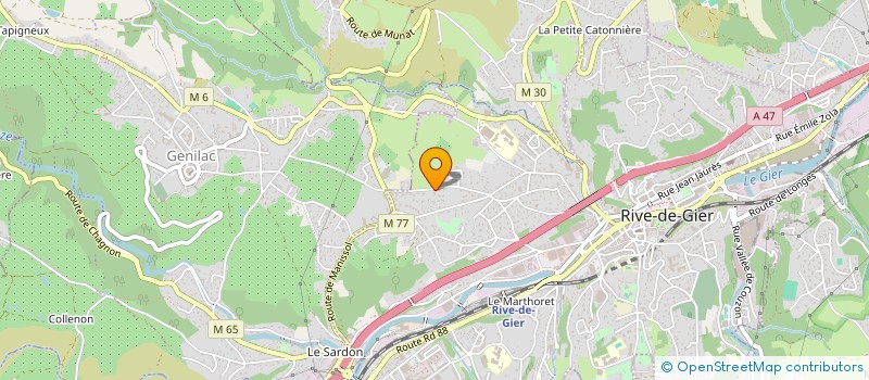 localisation de l'entreprise MILLE ET UN SERVICES à RIVE-DE-GIER