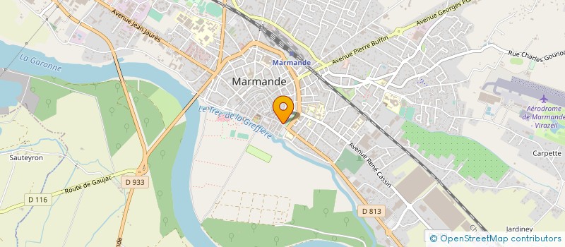 localisation de l'entreprise MILLE ET UN SOINS à MARMANDE