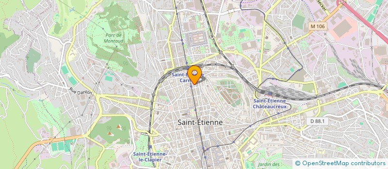 localisation de l'entreprise MILLE ET UN SPECTACLES à SAINT-ETIENNE