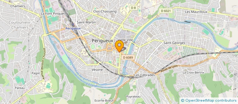 localisation de l'entreprise MILLE ET UN TRAD  PERIGUEUX