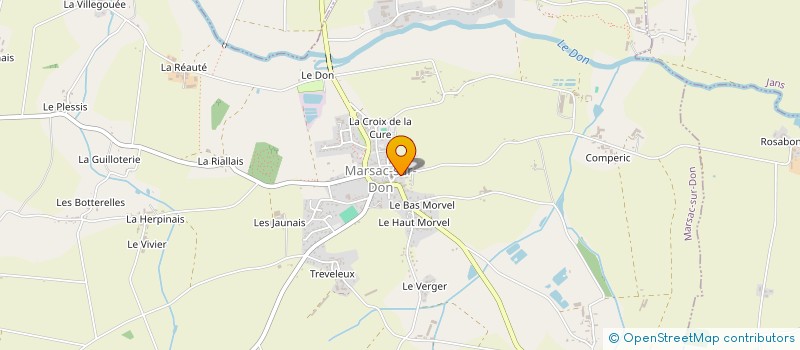 localisation de l'entreprise MILLE ET UN TRESORS à MARSAC-SUR-DON