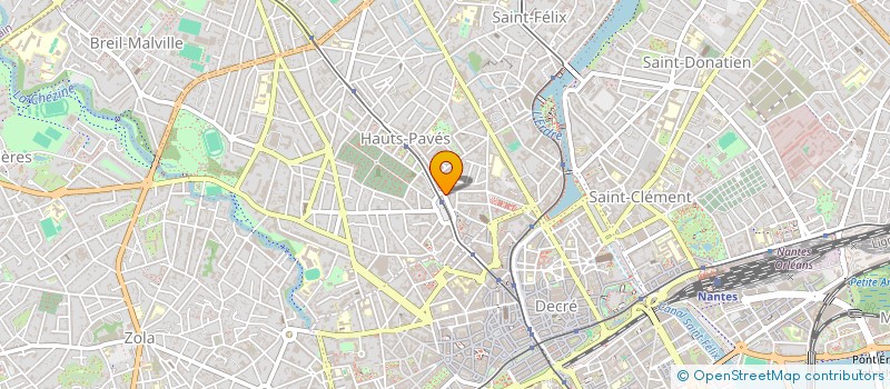 localisation de l'entreprise MILLE ET UN VINS à NANTES