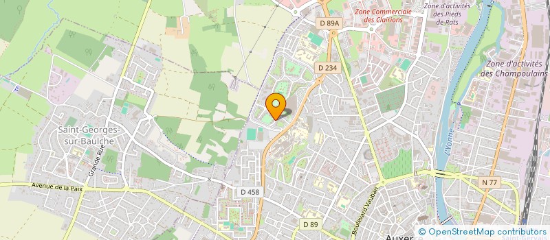 localisation de l'entreprise MILLE ET UNE CARTES à AUXERRE