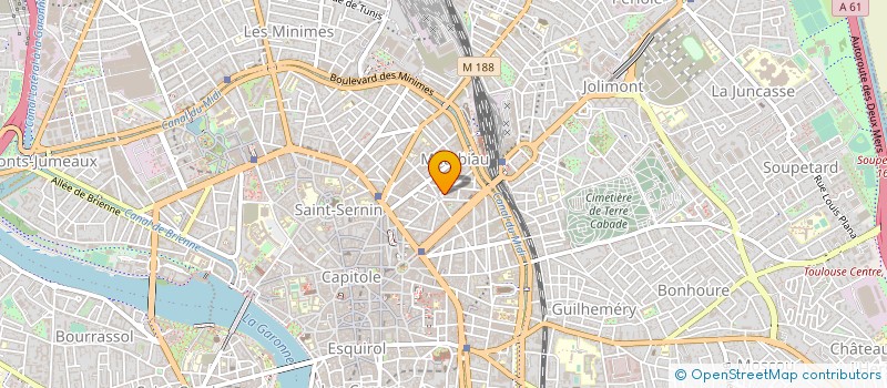 localisation de l'entreprise MILLE ET UNE CHANCES à TOULOUSE