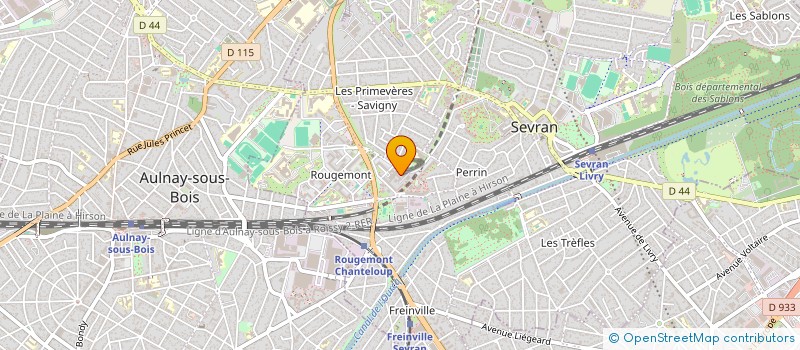 localisation de l'entreprise MILLE ET UNE COIFFURES à SEVRAN