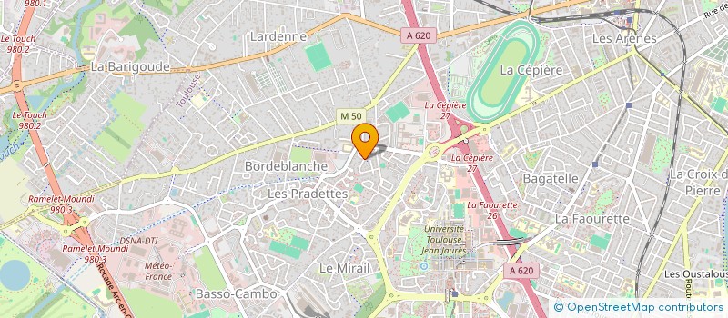 localisation de l'entreprise MILLE ET UNE DECIBEL à TOULOUSE