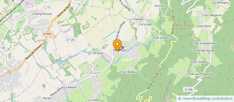 localisation de l'entreprise MILLE ET UNE FLAMMES à CERVENS