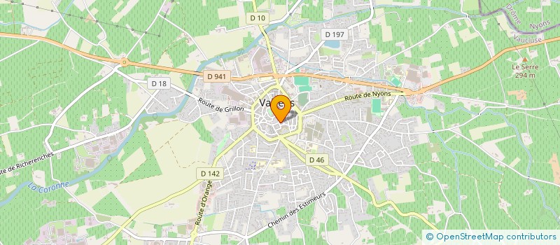 localisation de l'entreprise MILLE ET UNE FLEURS à VALREAS