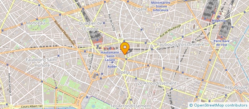 localisation de l'entreprise MILLE ET UNE LISTES à PARIS