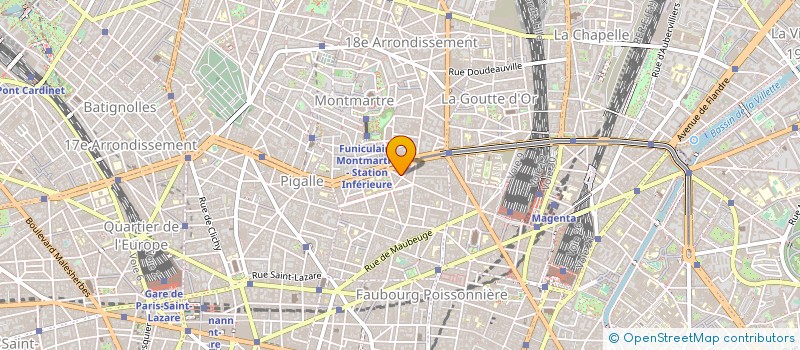localisation de l'entreprise MILLE ET UNE NUITS à PARIS