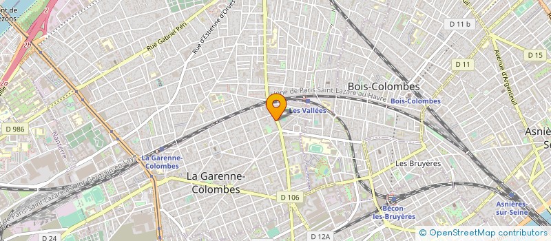 localisation de l'entreprise MILLE ET UNE NUITS à LA GARENNE-COLOMBES
