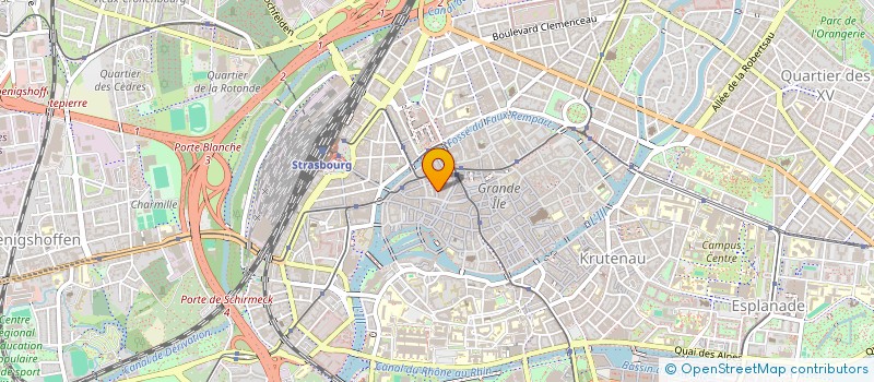 localisation de l'entreprise MILLE ET UNE NUITS  STRASBOURG