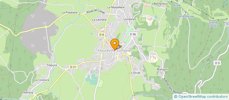 localisation de l'entreprise MILLE ET UNE PAGES à PLATEAU D'HAUTEVILLE