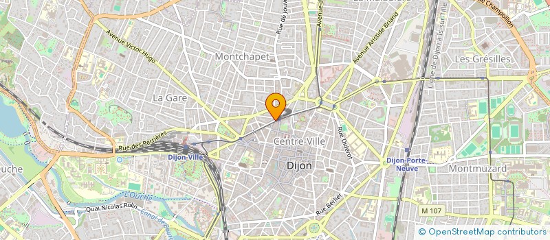 localisation de l'entreprise MILLE ET UNE PASSIONS à DIJON