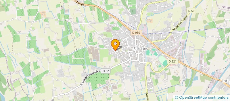 localisation de l'entreprise MILLE ET UNE PATTES  SARRIANS