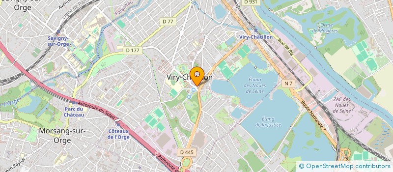 localisation de l'entreprise MILLE ET UNE PIZZAS à VIRY-CHATILLON