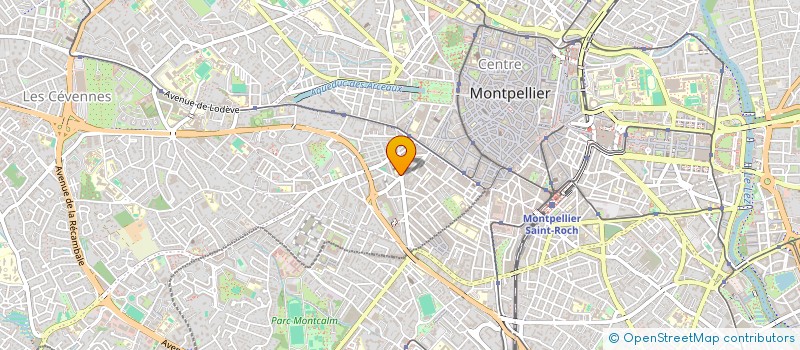 localisation de l'entreprise MILLE ET UNE PRODUCTIONS à MONTPELLIER