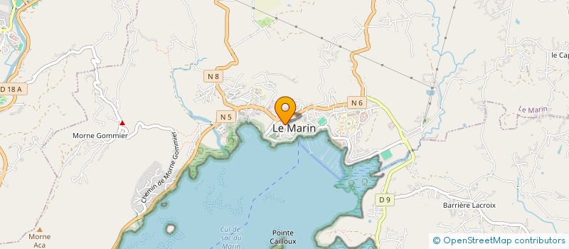 localisation de l'entreprise MILLE ET UNE SAVEURS à LE MARIN