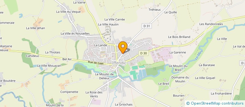 localisation de l'entreprise MILLE ET UNE SURPRISES  IFFENDIC