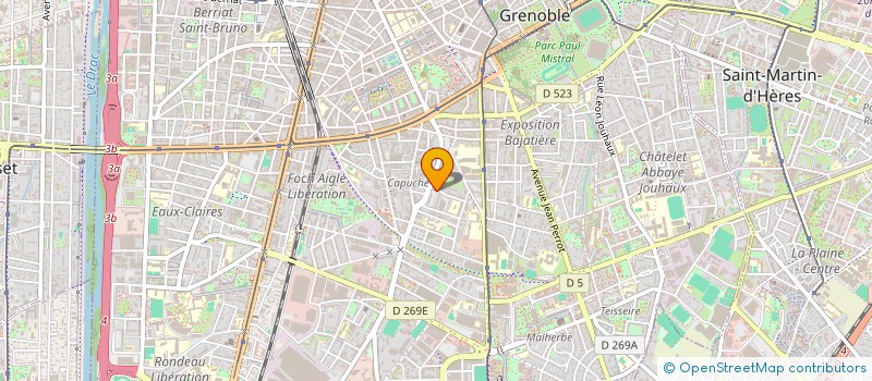 localisation de l'entreprise MILLE ET UNE VOIX  GRENOBLE