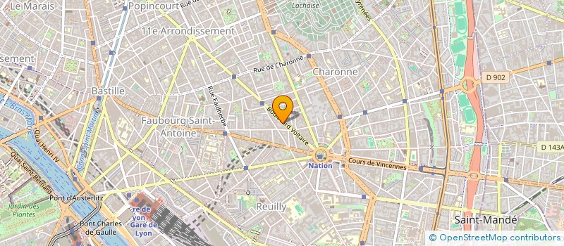 localisation de l'entreprise MILLE-FEUILLE  PARIS