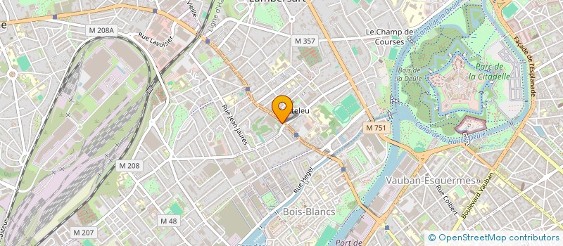 localisation de l'entreprise MILLE-FEUILLE à LILLE