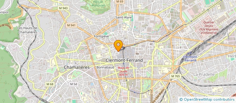 localisation de l'entreprise MILLE FEUILLES à CLERMONT-FERRAND