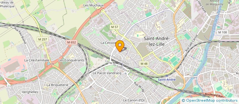 localisation de l'entreprise MILLE INVESTISSEMENT à LAMBERSART