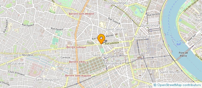 localisation de l'entreprise MILLE JOURS BORDEAUX  BORDEAUX