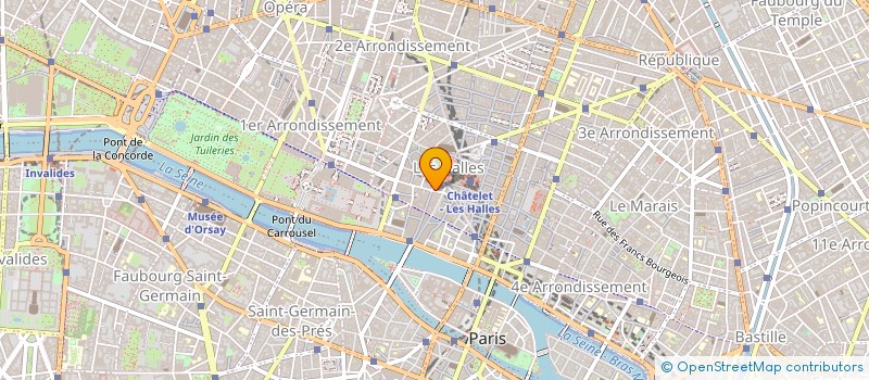 localisation de l'entreprise MILLE MARIAGES à PARIS