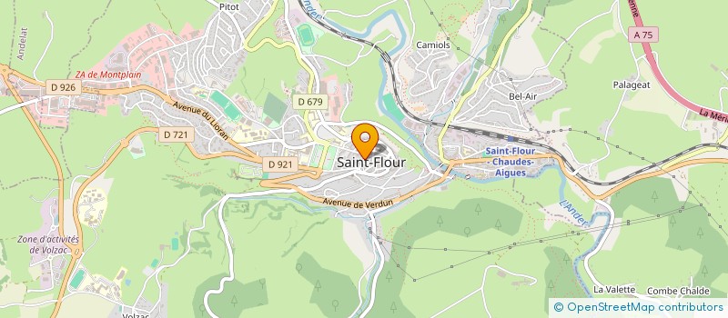 localisation de l'entreprise MILLE MILES à SAINT-FLOUR