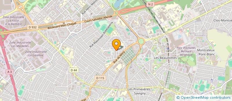 localisation de l'entreprise MILLE MILLE VIANDE à AULNAY-SOUS-BOIS