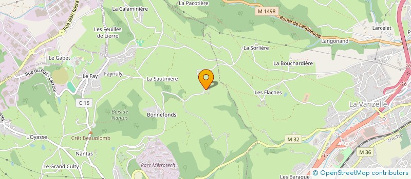 localisation de l'entreprise MILLE ONZE  SAINT-JEAN-BONNEFONDS