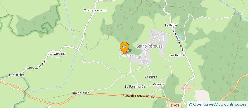 localisation de l'entreprise MILLE-PATTES à SAINT-PEREUSE