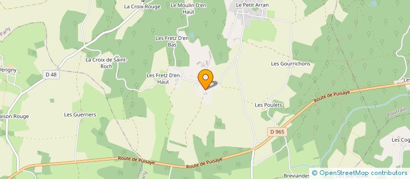 localisation de l'entreprise MILLE SABORDS 577  PARLY