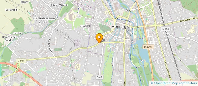 localisation de l'entreprise MILLE SABORDS  MONTARGIS