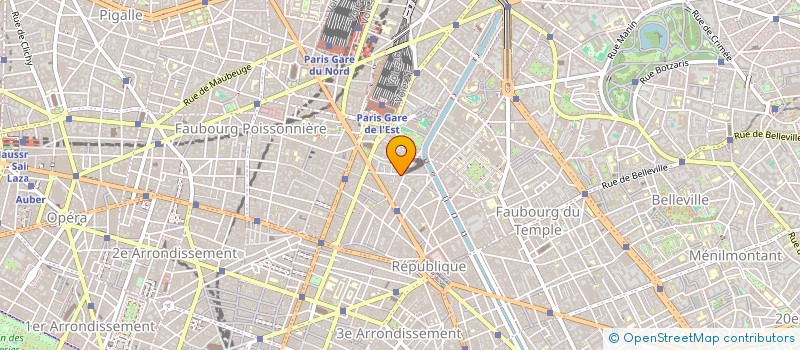localisation de l'entreprise MILLE SERVICES à PARIS