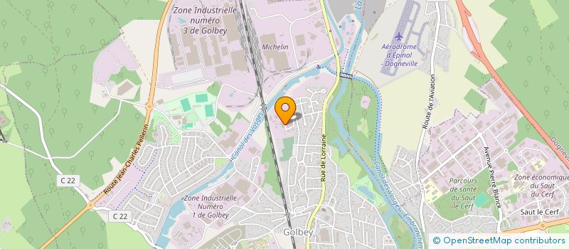 localisation de l'entreprise MILLE SERVICES SARL  GOLBEY