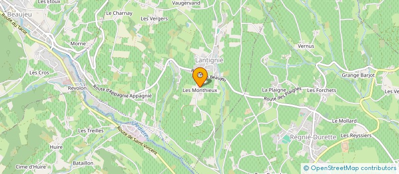 localisation de l'entreprise MILLE SOURIRES  LANTIGNIE