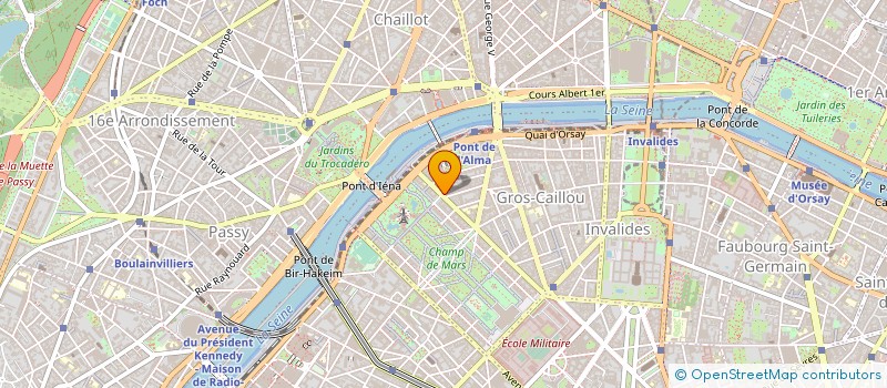 localisation de l'entreprise MILLE TONER à PARIS