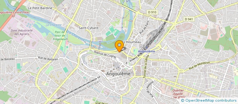 localisation de l'entreprise MILLE TONERS à ANGOULEME