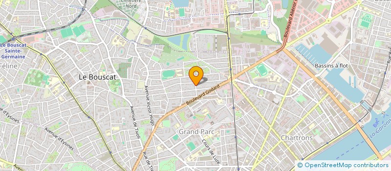 localisation de l'entreprise MILLE & UNE COIFFURES à LE BOUSCAT