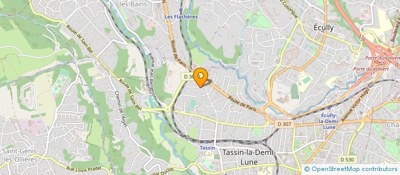 localisation de l'entreprise MILLE360 à TASSIN-LA-DEMI-LUNE