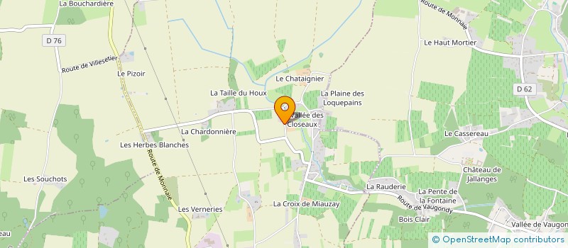 localisation de l'entreprise MILLECIME  PARCAY-MESLAY