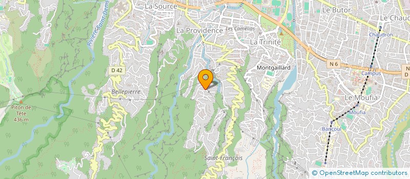 localisation de l'entreprise MILLEFEUILLE  SAINT-DENIS