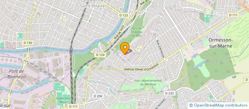 localisation de l'entreprise MILLEFEUILLE  CHENNEVIERES-SUR-MARNE