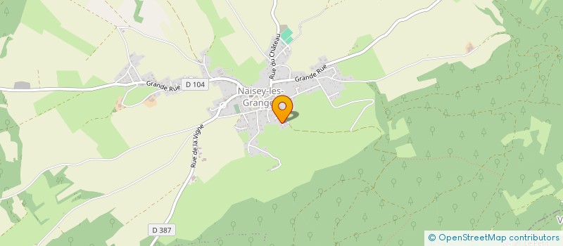 localisation de l'entreprise MILLEINVEST  NAISEY-LES-GRANGES