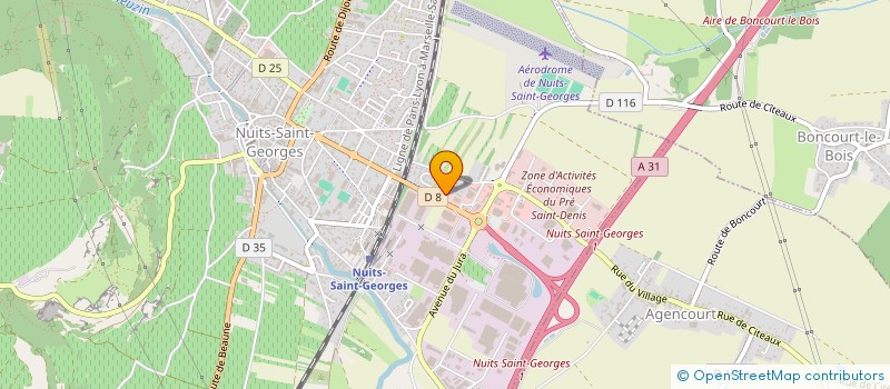 localisation de l'entreprise MILLEMANN CONSULTING à NUITS-SAINT-GEORGES
